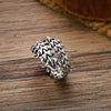 Punk Style Alloy Electroplated Spine Skull Centipede Shape Unisex Ring