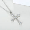 Punk Style Copper Mixed Gem Inlay Pendant Necklace With Zircon And Letters Numbers Text Pattern For Women