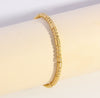 Punk Style Geometric Hshaped Electroplated Stainless Steel Bracelet Jewelry
