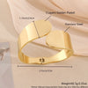 Punk Style Geometric Hshaped Electroplated Stainless Steel Bracelet Jewelry