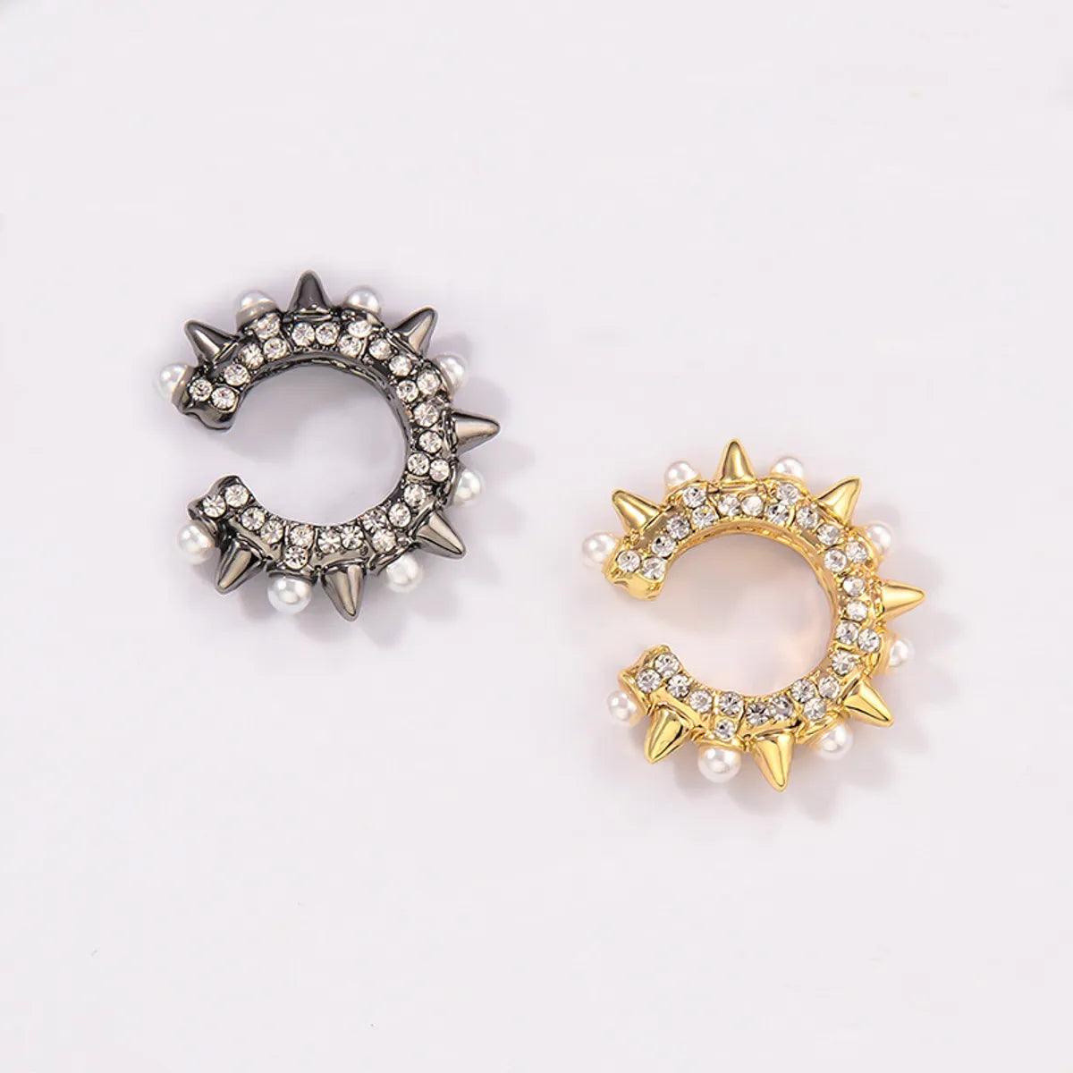 Punk Style Single Small  Pearl Ear Bone Clip