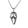 Punk Sun Skull Alloy Titanium Steel Plating Men'S Pendant Necklace