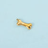 Puppy Bone Pendant Jewelry Accessories Stainless Steel Inlaid Electroplating