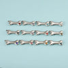 Puppy Bone Pendant Jewelry Accessories Stainless Steel Inlaid Electroplating