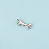Puppy Bone Pendant Jewelry Accessories Stainless Steel Inlaid Electroplating
