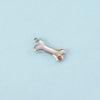 Puppy Bone Pendant Jewelry Accessories Stainless Steel Inlaid Electroplating