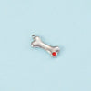 Puppy Bone Pendant Jewelry Accessories Stainless Steel Inlaid Electroplating