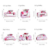 Pvc Heartshaped Baking Paint Hair Clip For Girls