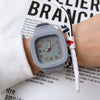 Quartz Digital Watch Metal Round Dial For Students Fashion Trend Wholesale