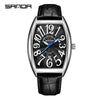 Quartz Men's Watch Zinc Alloy Case Barrel Dial Leisure Style