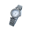 Quartz Watch Alloy Case Stainless Steel Strap Round Women's Casual Fashion Watch