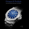 Quartz Watch Fine Steel Square Dial Fashion Business Style