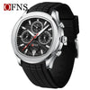 Quartz Watch Zinc Alloy Gas Rubber Strap Round For Teenagers And Students Fashionable Multifunction