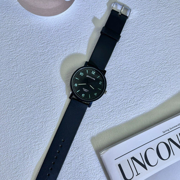 Quartz Watches Plastic Stainless Steel Round Cold Style Wholesale For Men And Women