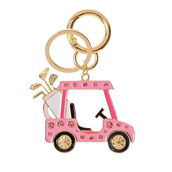 Racket Trolley Bag Pendant Alloy Heartshaped Geometric Style Electroplated