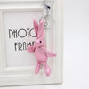 Rag Cloth Rabbit Doll Keychain Pendant For Girls