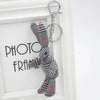 Rag Cloth Rabbit Doll Keychain Pendant For Girls