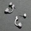Real Gold Plated Geometric Earrings With 925 Silver Posts Unisex Fashion Jewelry With Ecofriendly Electroplated Finish