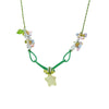 Resin Handmade Foreststyle Star And Flower Bracelet And Necklace Set For Women