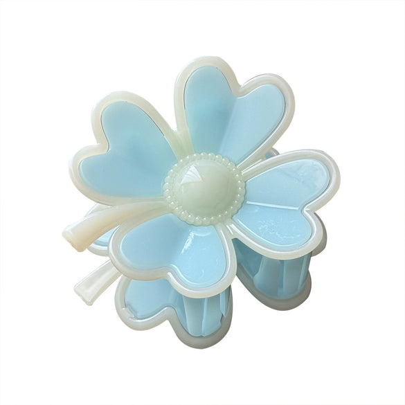 Resin Handmade Plumeria Hair Clip For Women Versatile Cute Hair Accessory