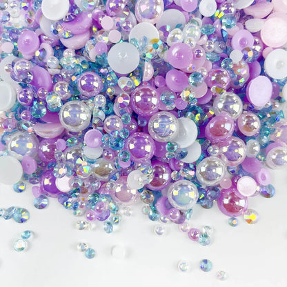 Resin Rhinestone Solid Color