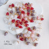 Resin Strawberry Raspberry Inlaid Pearl Jewelry Accessories Pendant Earrings