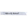 Retirement Party Shoulder Belt Ribbon For Women Glitter Printed Sade Bronzing