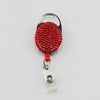 Retractable Diamondencrusted Keychain
