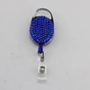 Retractable Diamondencrusted Keychain