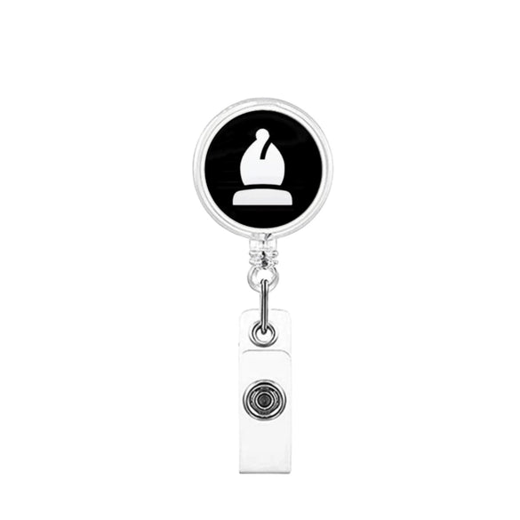Retractable Id Badge Reel Puller Abs Material Modern Art Chess Glue Patch Easy Pull Buckle Printing