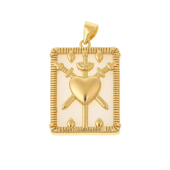 Retro Animal Cartoon Copper Inlay Zircon Charms