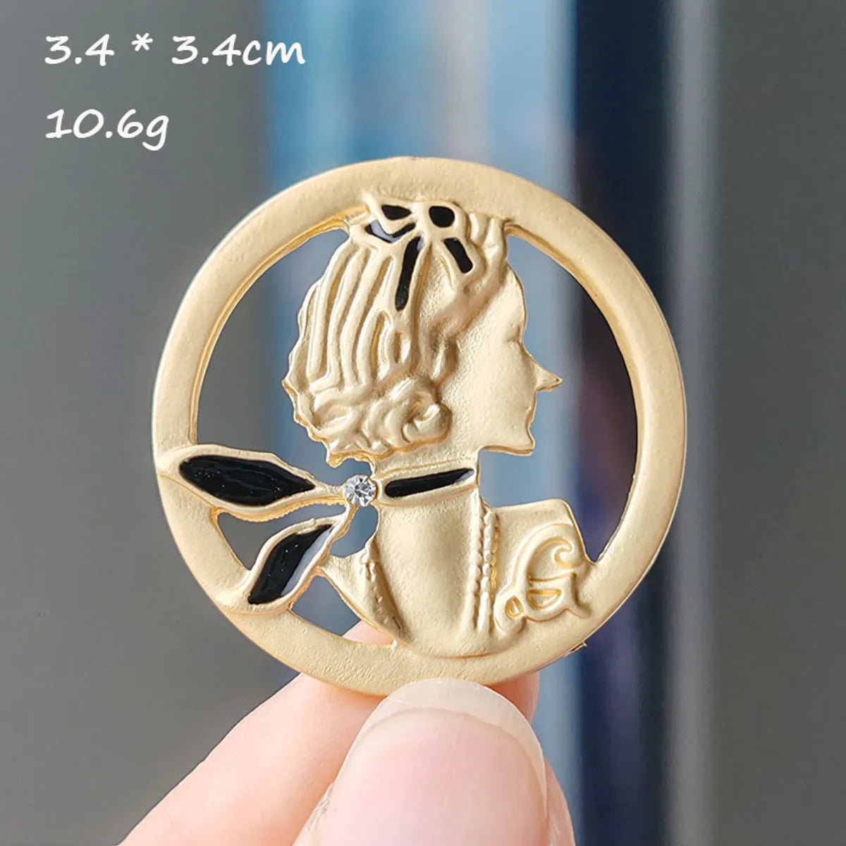 Retro Animal Lion Alloy Plating Unisex Brooches