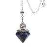Retro Artificial Crystal Geometric Shape Life Tree Pendant Pendulum Purely Handmade