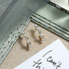 Retro Baroque Pearl Earrings For Women Simple Elegant Natural Style Trendy Ear Jewelry