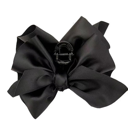 Women'S Retro Bow Knot Cloth Hair Claws