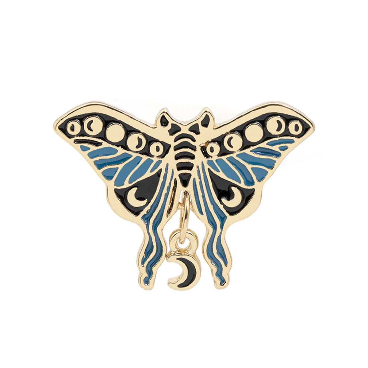 Retro Butterfly Alloy Enamel Unisex Brooches