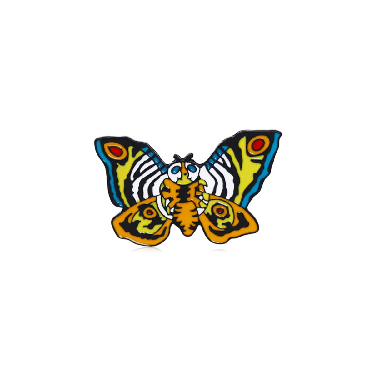 Retro Butterfly Alloy Enamel Unisex Brooches