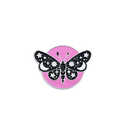 Retro Butterfly Alloy Enamel Unisex Brooches