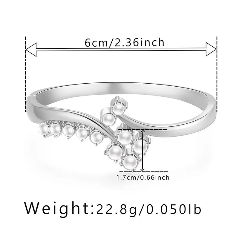 Retro Butterfly Alloy Plating Inlay Zircon Women'S Bangle