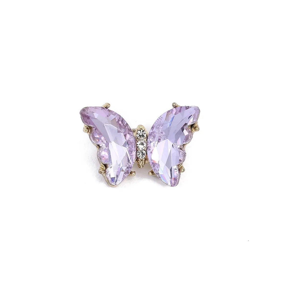 Retro Butterfly Imitation Pearl Alloy Rhinestone Women'S Brooches