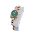 Retro Button Ring Women's Alloy Bracelet Watch Casual Fashion Quartz Round Dial