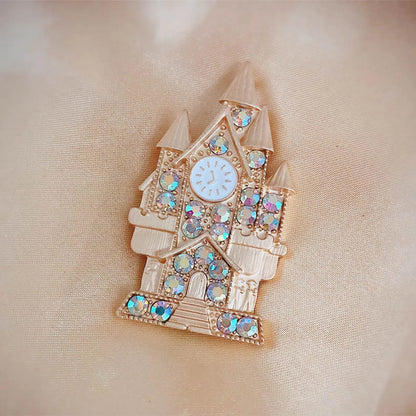 Retro Cartoon Alloy Inlay Rhinestones Unisex Brooches