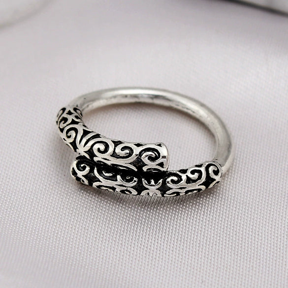 Retro Cartoon Animal Ring For Men And Unisex Wear Electroplated Alloy Character Jewelry Accessory