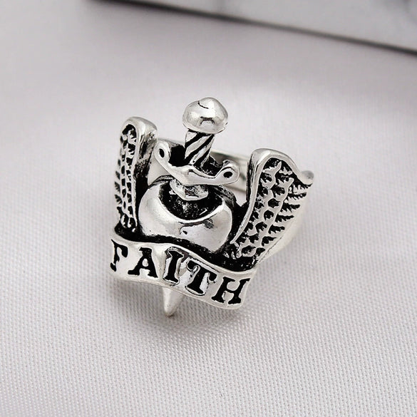 Retro Cartoon Animal Ring For Men And Unisex Wear Electroplated Alloy Character Jewelry Accessory