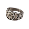 Retro Cartoon Animal Ring For Men And Unisex Wear Electroplated Alloy Character Jewelry Accessory