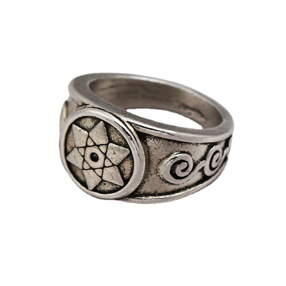 Retro Cartoon Animal Ring For Men And Unisex Wear Electroplated Alloy Character Jewelry Accessory
