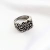 Retro Cartoon Animal Ring For Men And Unisex Wear Electroplated Alloy Character Jewelry Accessory