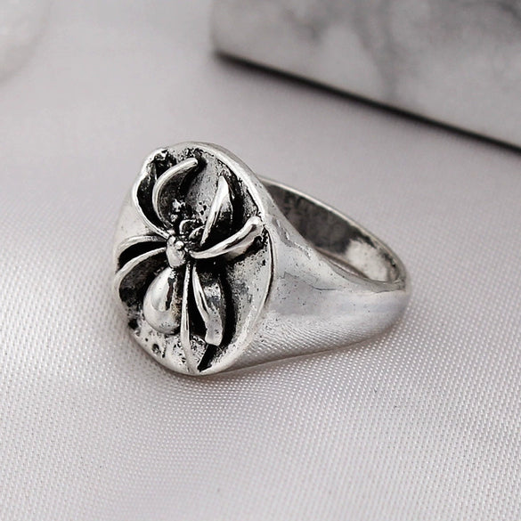 Retro Cartoon Animal Ring For Men And Unisex Wear Electroplated Alloy Character Jewelry Accessory