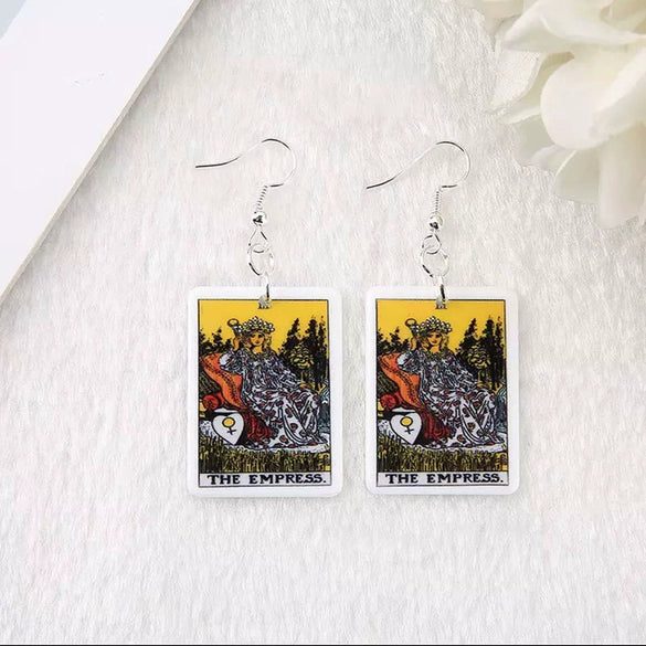 Retro Cartoon Character Resin Earrings Exaggerated Statement Ear Jewelry For Women And Men