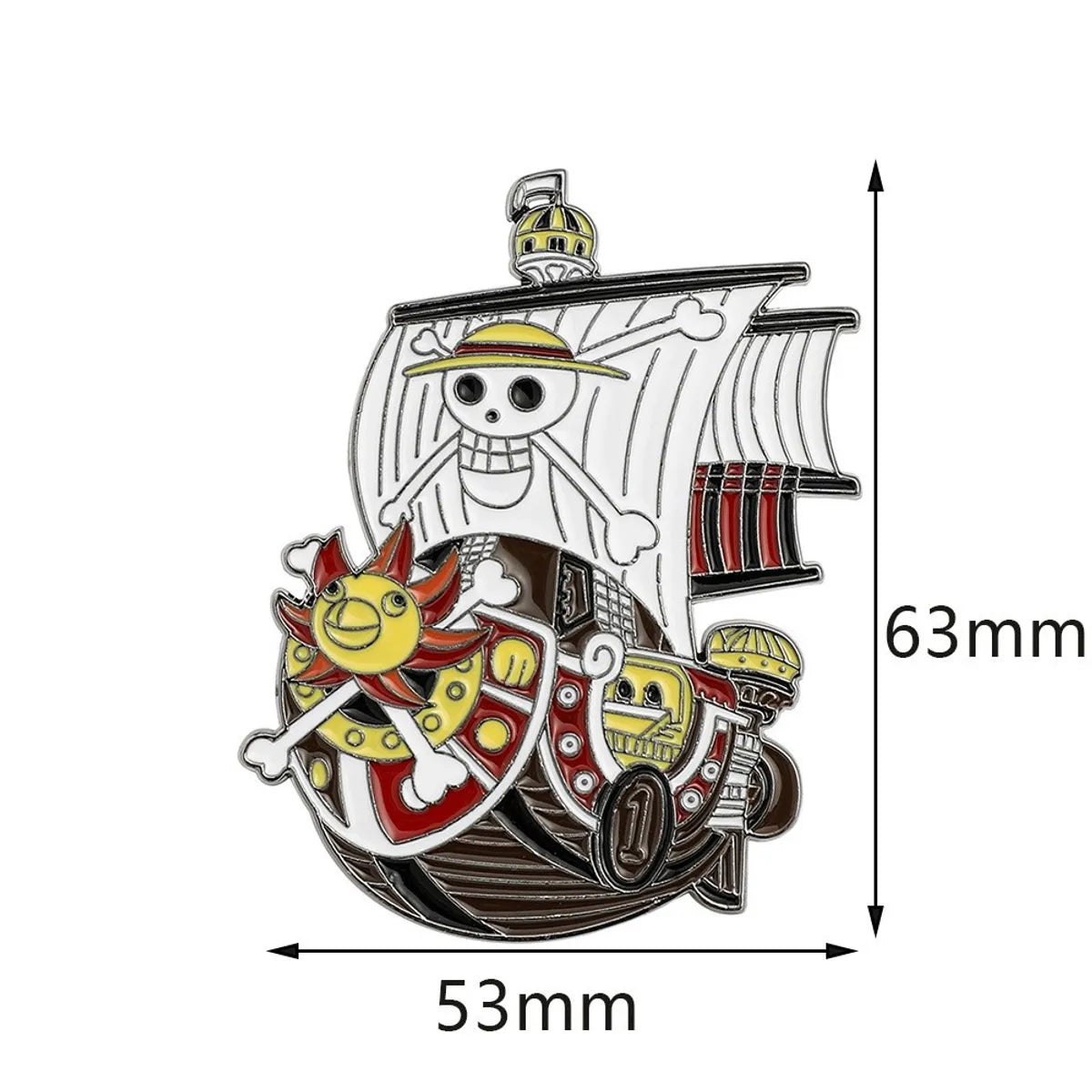 Retro Cartoon Skull Alloy Plating Unisex Brooches